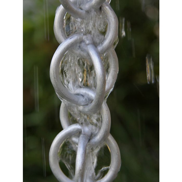 Double Loops Unfinished Aluminum Link Chain #3130-AL