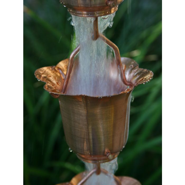 Copper Flower Cup Pure Copper #3149-COP