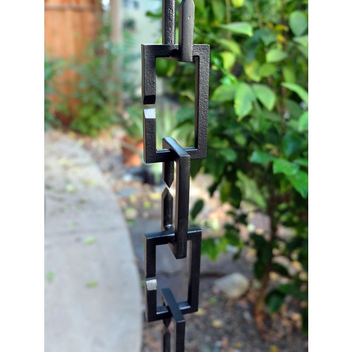 Rectangle Links™ Cast Black Rectangle Chain #3198-BLK