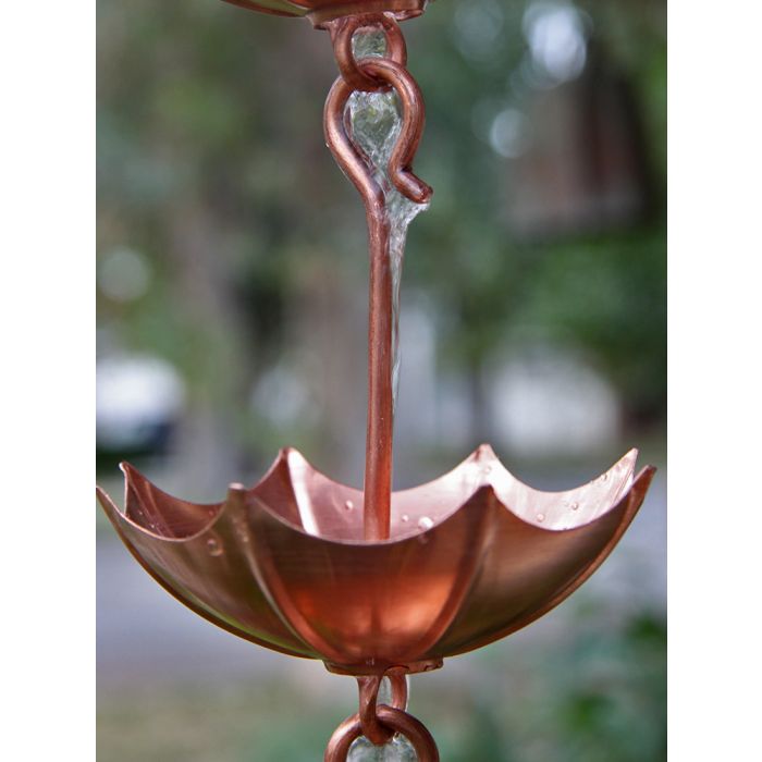 Umbrella Cups Pure Unfinished Copper #4237