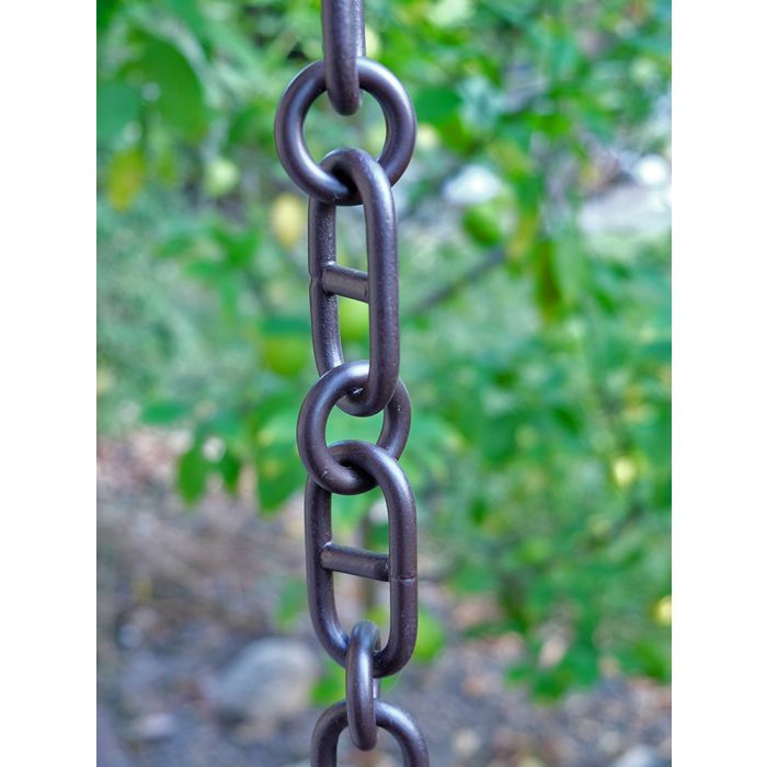 Thick Powder Coated Bronze Aluminum Anchor Link Chain #ANCH-01-BRZ