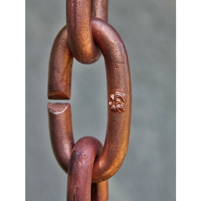 Copper Plated Brass Link Chain #CL01-COP