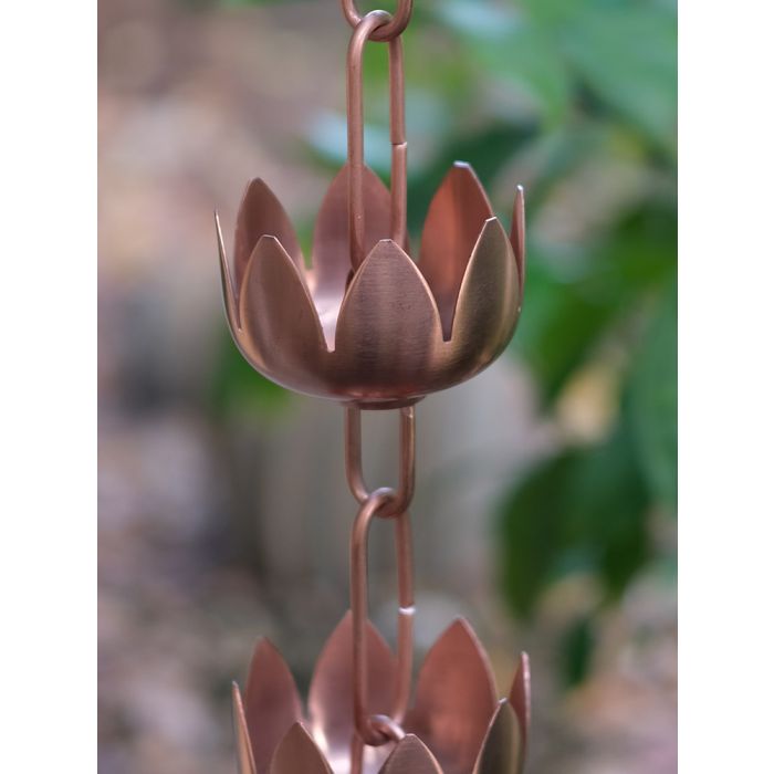 Lily Flower Cups 5225 Unfinished Pure Copper Plated