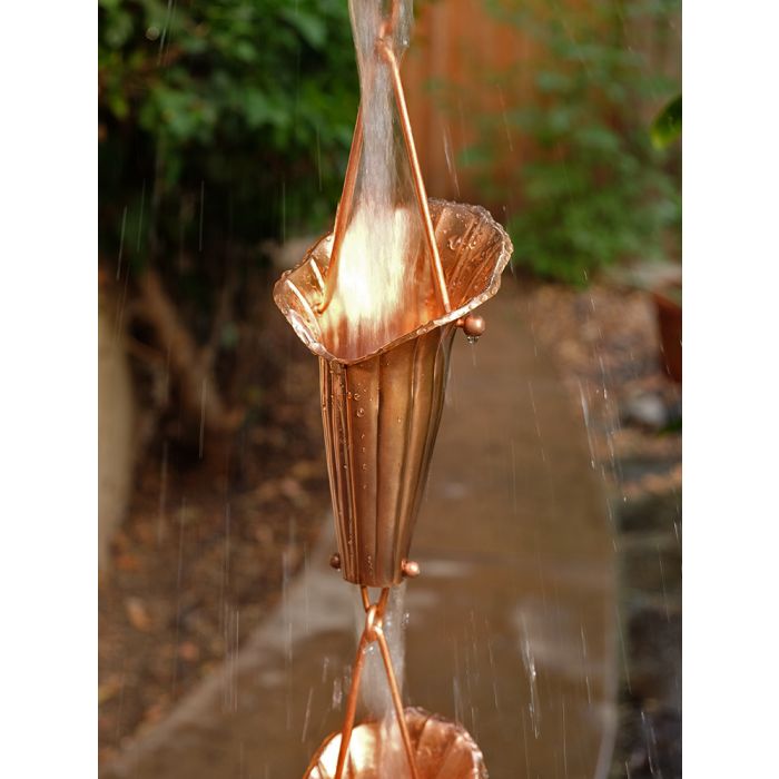 Cala Lily Pure Unfinished Copper Cups S-101 