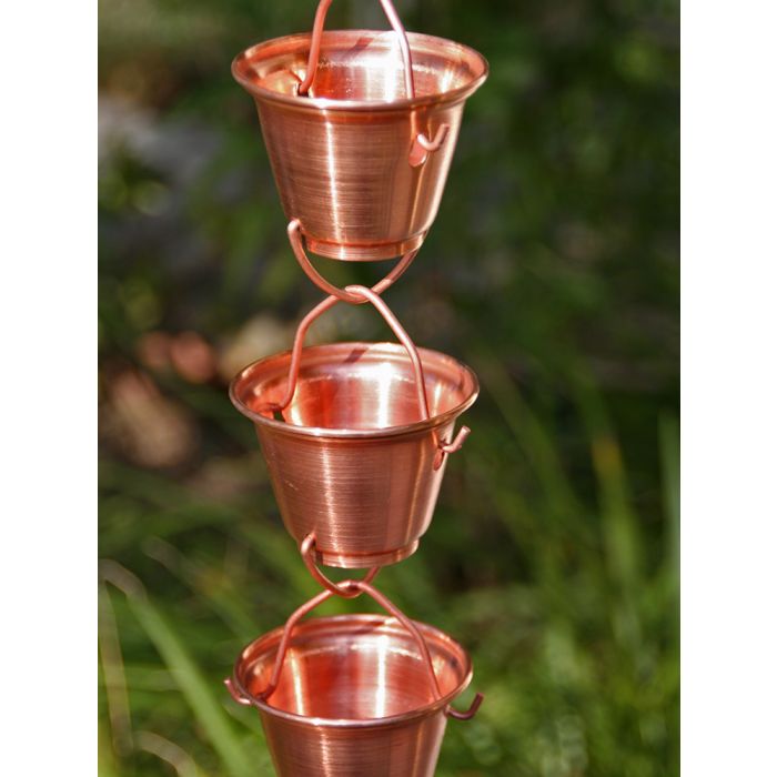 Shizuka Cups Unfinished Copper  3137-COP