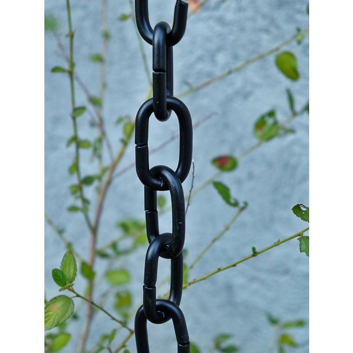 T4-BLK Aluminum Link Chain Powder Coated Black 