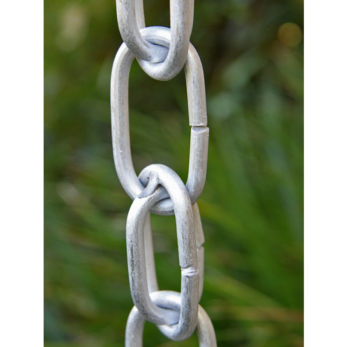 "Extra Link" Link Chain Pure Unfinished Aluminum #T5-AL